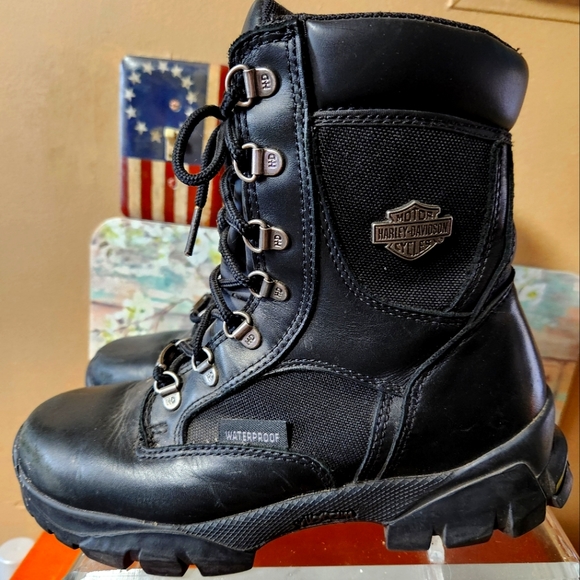 Harley-Davidson Shoes - HARLEY DAVIDSON WOMEN'S HENNIE WATERPROOF BOOTS.